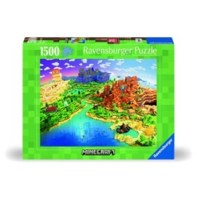 Puzzle lumea Minecraft 1500 piese design nou